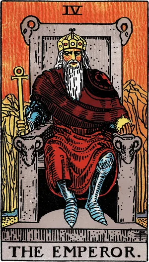 The Emperor, from the Rider–Waite–Smith tarot