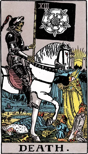 Death, from the Rider–Waite–Smith tarot